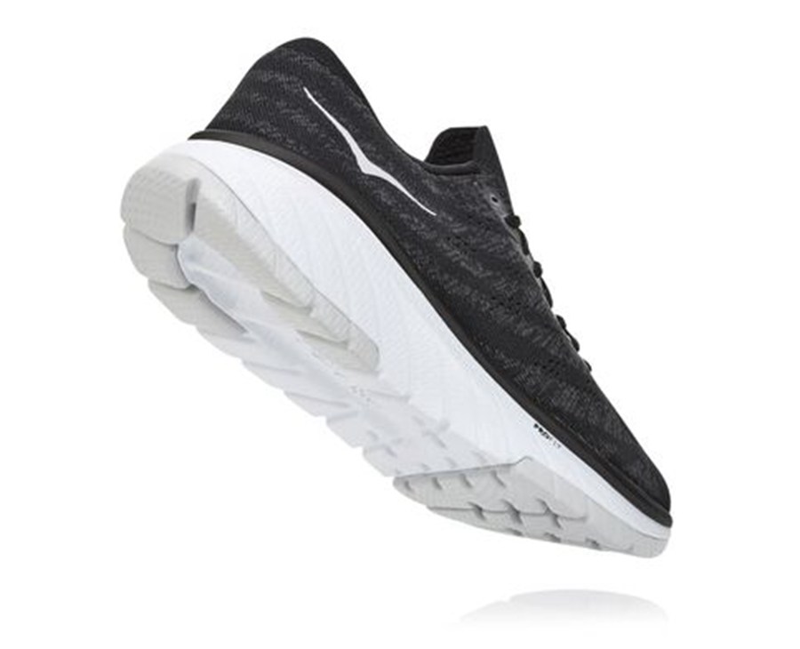 Hoka One One Cavu 3 Löparskor Herr - Svarta/Vita - HZRMQ-8672